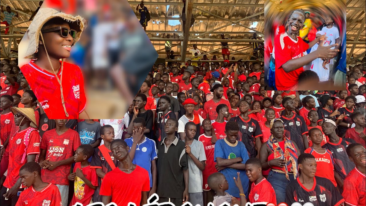 90mn’ ambiance asc lébougui(mia guissé,tamsir,vj…) face à l’équipe de Door fopp 