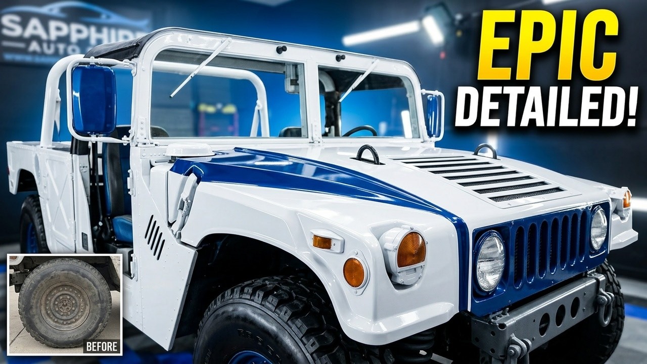 Resurrecting the Beast: Epic Humvee Transformation! @lazylean4u - YouTube