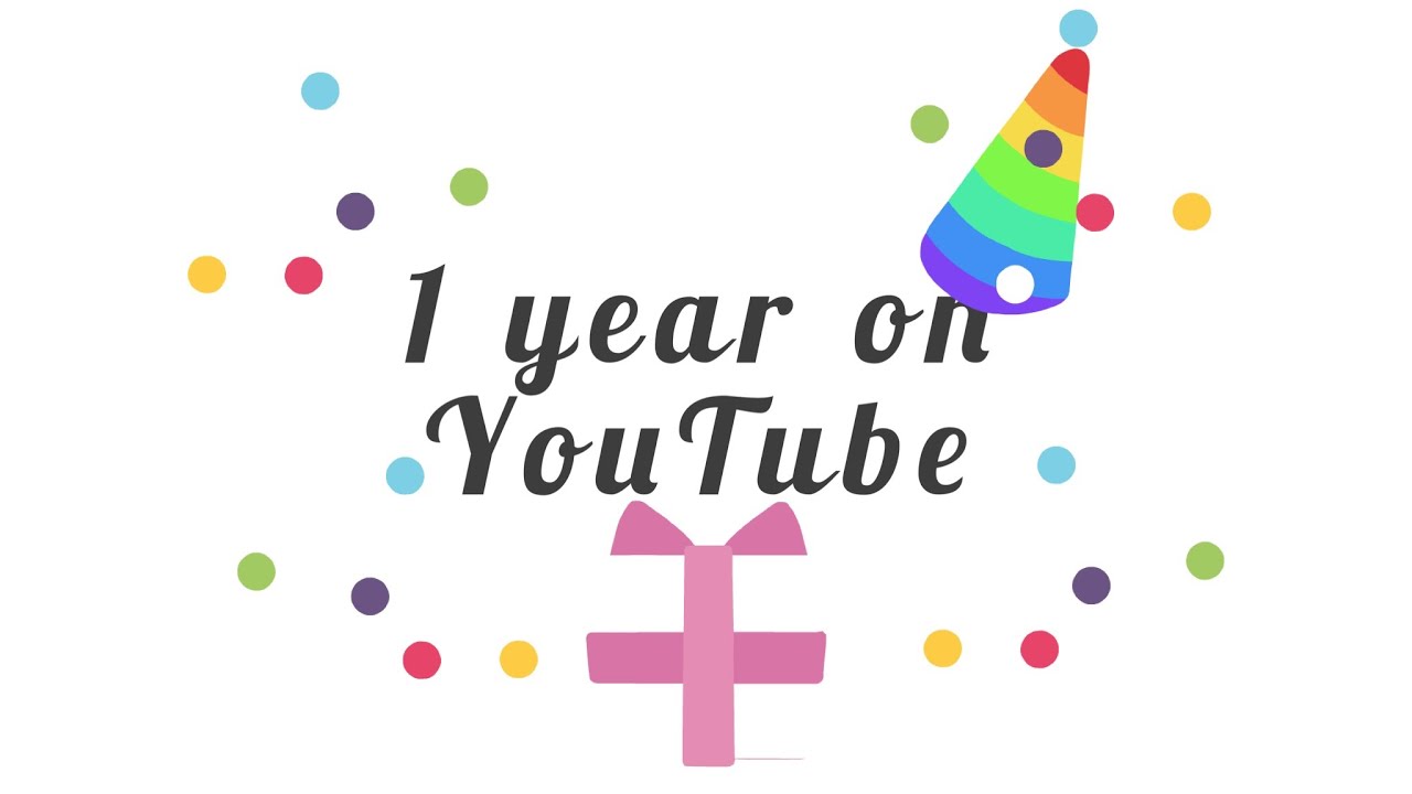 1 Year Anniversary giveaway 🎉🎉 (see description for rules)CLOSED - YouTube