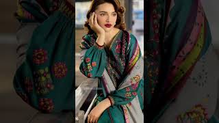 Charizma Posheema peach leather embroidered suit available in 8500 Rs,What's app 0317 4888659 only