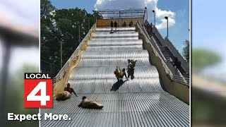 Iconic, controversial, infamous Belle Isle slide to reopen this summer