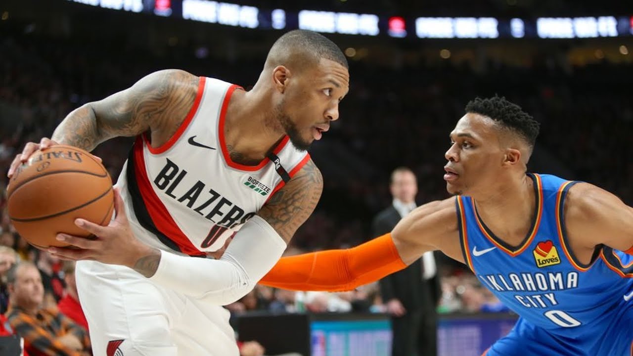 Lillard 30 Pts Deep Clutch 3s vs Thunder Game 1! 2018-19 NBA Season smoove b