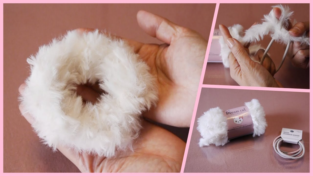 ふわふわシュシュの作り方 編み方 指だけで編める 冬にぴったり ヘアアクセ Youtube ふわふわシュシュの作り方 編み方 指だけで編める 冬にぴったり ヘアアクセ Youtube