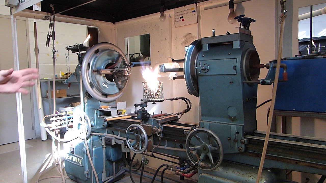 Jack O’Donnell, Glassblowing demonstration