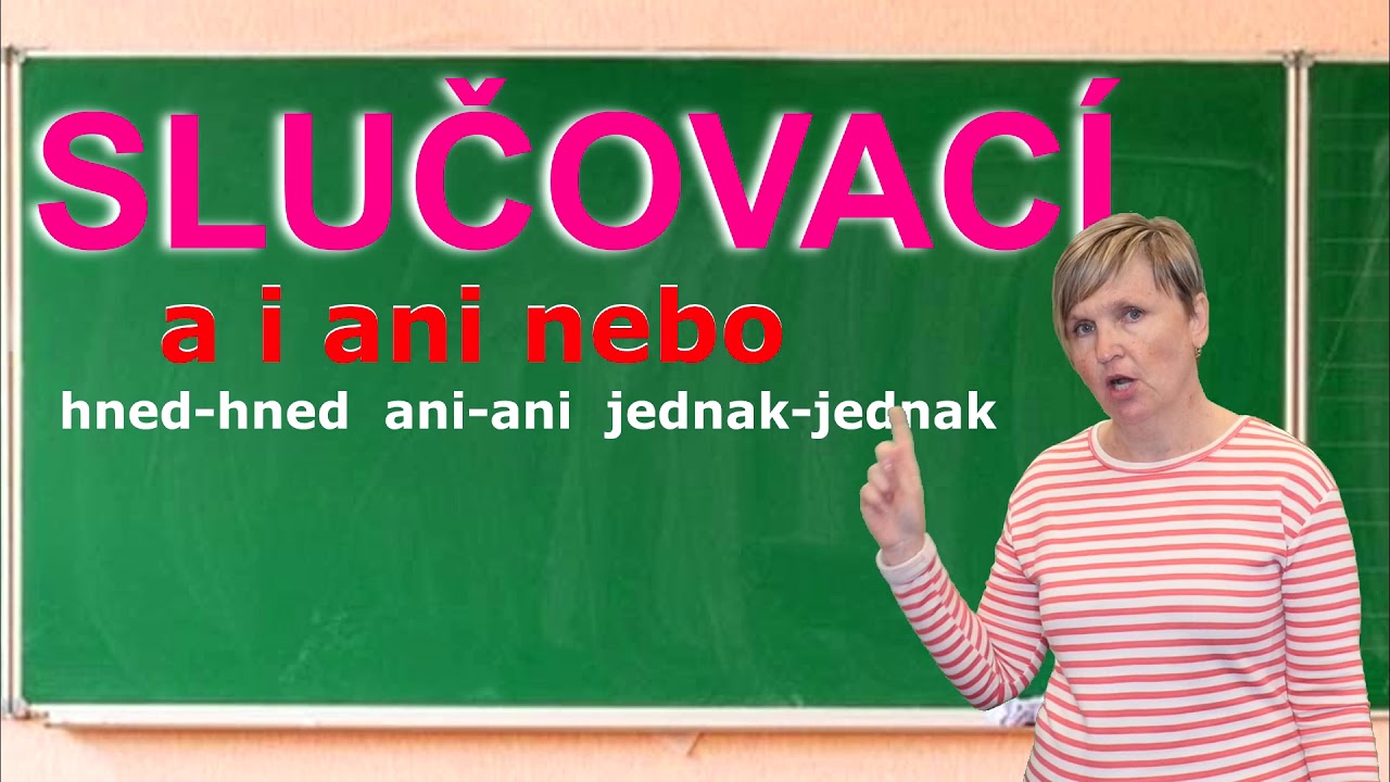 Český jazyk - Souvětí souřadné