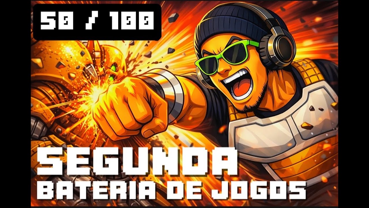 DESAFIO ANUAL DE GAMES ZERADOS !!!  SEGUNDA WAVE DE GAMES 59/ 100