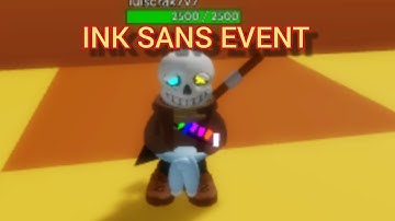 3D Ink Sans , UT: Determined World-Roblox