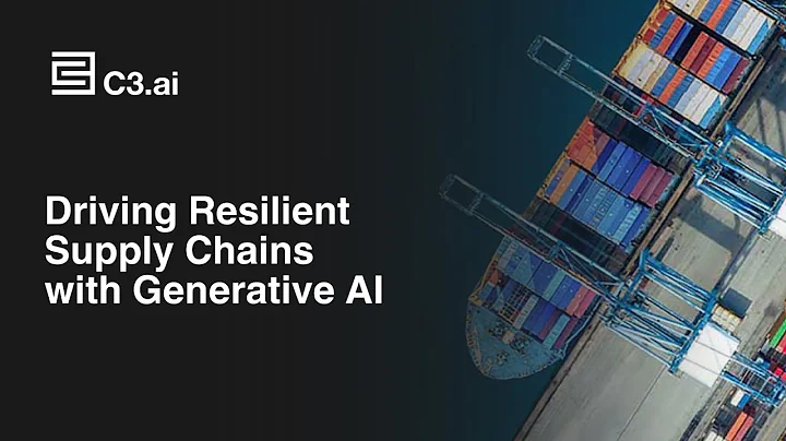 Generative AI - Driving Resilient Supply Chains