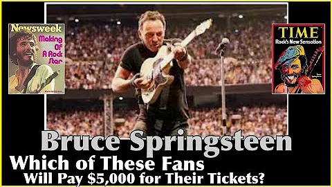 Bruce Springsteen & the $5,000 Ticket Farce!  Is This Fan Betrayal?