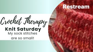 Sock Knitting Saturday
Made with Restream Studio. Livestream on 30+ platforms at once via https://restream.io
Lets talk about knitting. Progress on my first knit sock. Sock Knitting Saturday