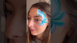 She Did Not Get Her Attitude From Me… 😜 #Aprilfools #Facepaint #Attitude #Shortsvideo #Facepainting