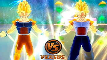 Vegeto SSJ Armor costume 1 & 2 in HQ mod effect - DBBT3 · MOD