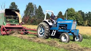 Ford 8000 Chopping Hay