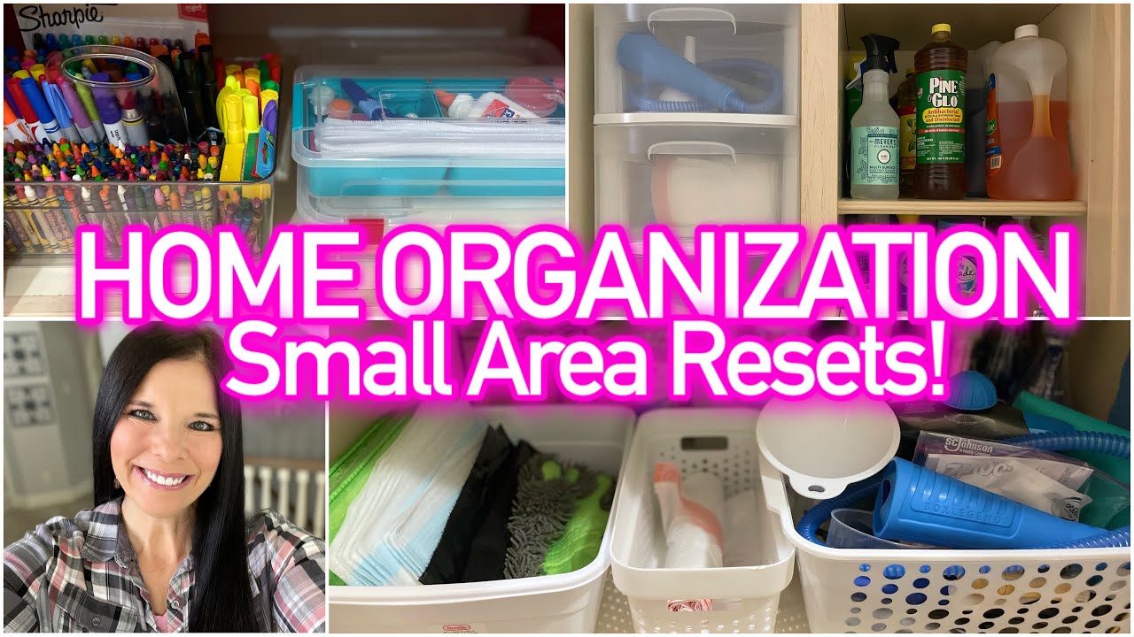 HOME ORGANIZING RESET | EASY STORAGE IDEAS #homestorage # ...