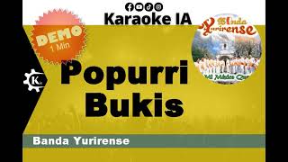 Banda Yurirense - Popurri Bukis - Karaoke