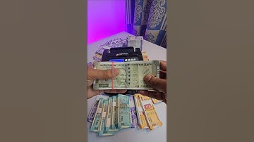 Counting 500-rupees old currency notes 💸😱 #shorts