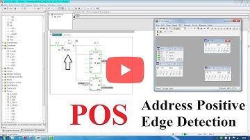Logic element POS Address Positive Edge Detection in Siemens PLC Programming STEP7 SIMATIC Manager !
