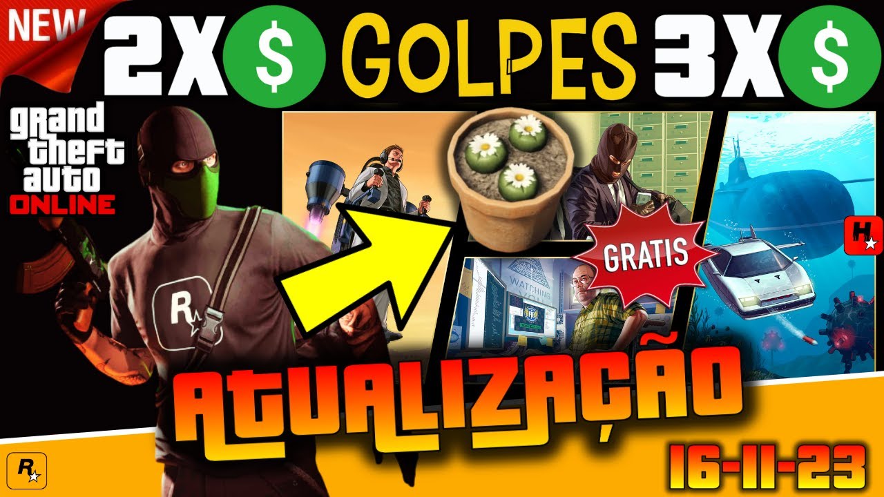 GTA Online tem golpe bilionário e oferece diversos bônus