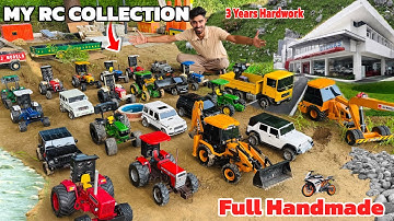My all collection of Rc Cars and Tractors || All handmade vehicles @Aakash946 