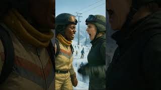 Slope Dope Sonya vs. Sonya Blade — Ski Resort Throwdown! #funny #comedy #sonyablade  #mortalkombat