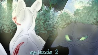 Toothless x Light Fury //ep 2// (Esp/Eng)