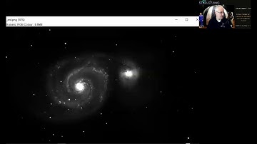 Create a colour image from RGB monochrome exposures using SalsaJ