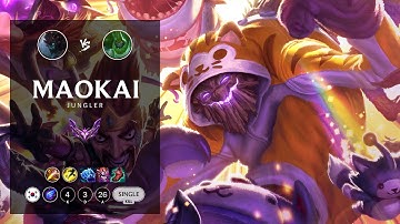 Maokai Jungle vs Zac - KR Master Patch 12.19