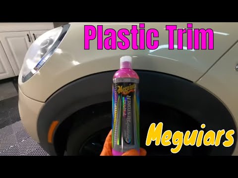 How To Use Meguiars Trim Restorer