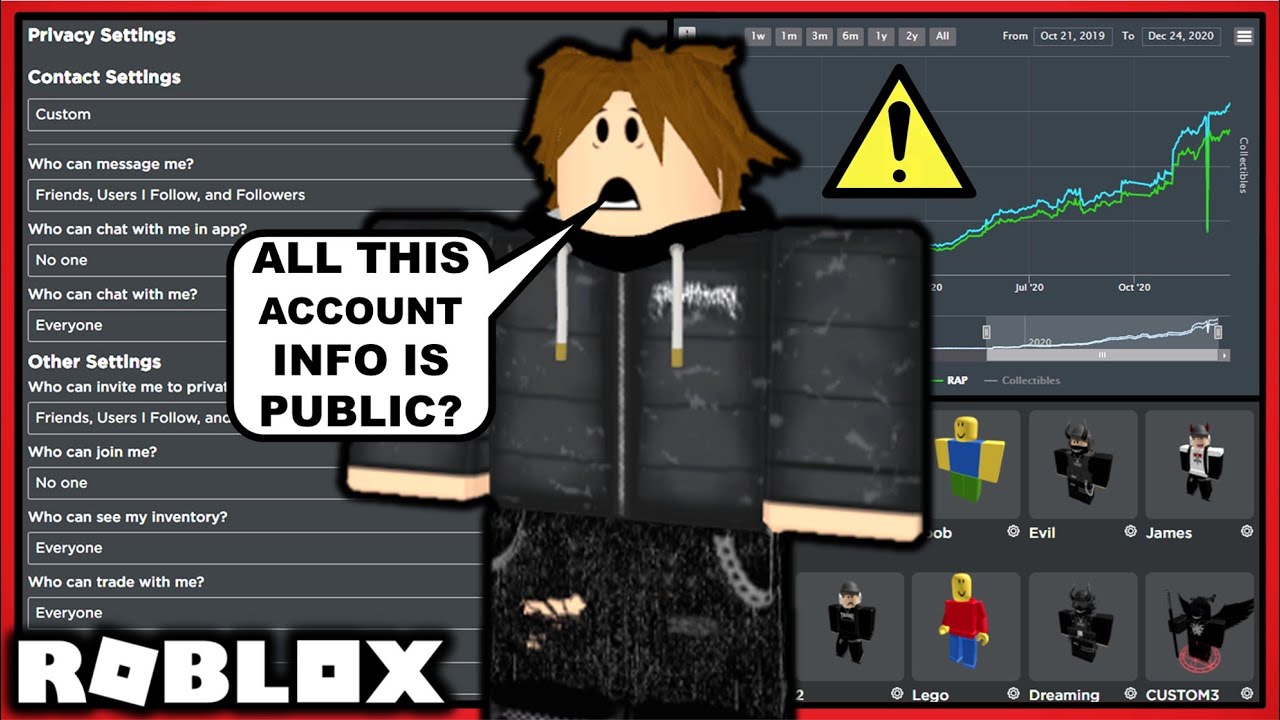 Your Roblox Account Info Is Not As Private As You Might Think Youtube - info@roblox. com