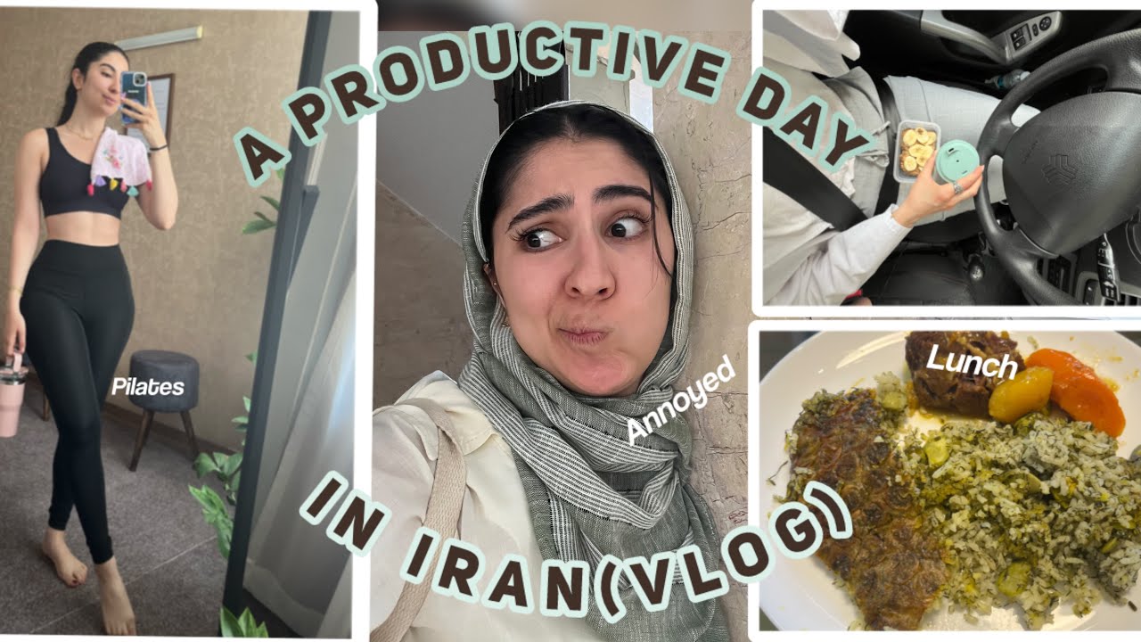 A full productive day vlog how does a busy day look like in my life in IRAN🌸