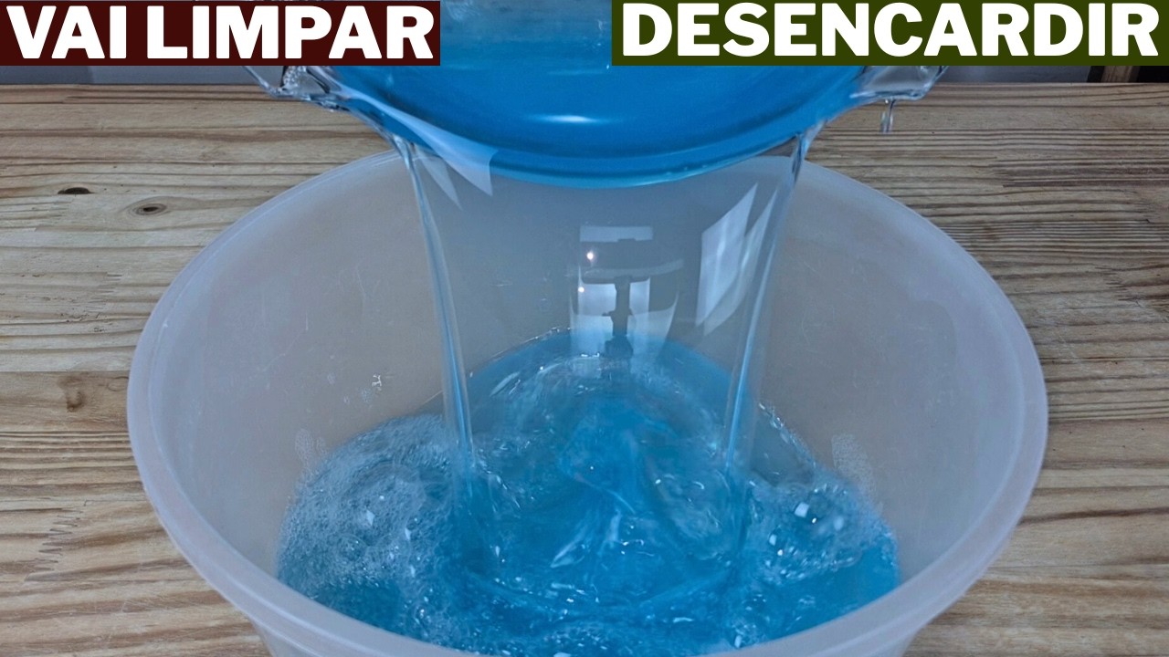 Juntei Vinagre no Detergente e Vai Limpar e Desencardir Muito