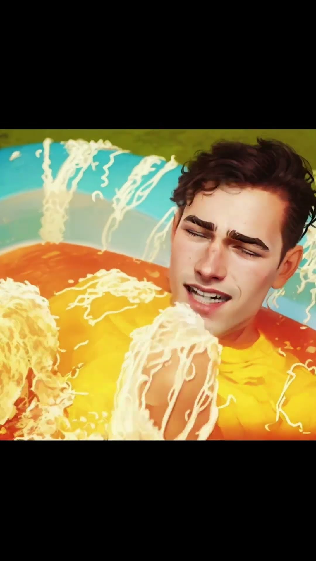 Ein Junge fiel in eine Badewanne voll würziger Nudeln - YouTube