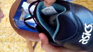 sepatu Sneakers Asics Gel Lite V Latigo bay Black H5V2L unboxing