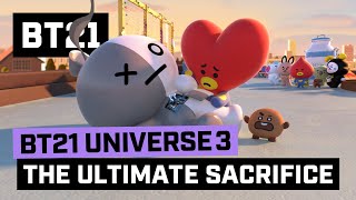 BT21 UNIVERSE 3 ANIMATION EP.07 - The Ultimate Sacrifice Resimi