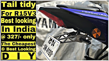 Tail tidy for R15V3 | Pulser NS 200 Tail on R15V3 | Fitment | Cheapest Tail Tidy