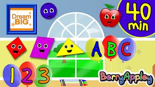 Shapes, Colors, and More Fun Kids Songs | BerryAppley