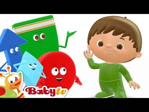 Shapes Song 🎵 | Charlie and the Shapes 🟢 🔺 🟦  | @BabyTV