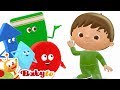 Shapes Song | Charlie and the Shapes | BabyTV