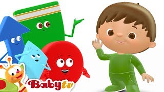Shapes Song 🎵 | Charlie and the Shapes 🟢 🔺 🟦  | @BabyTV Resimi