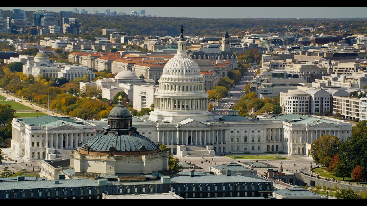 壮観：上空から見たワシントンDC | Getty Images 日本