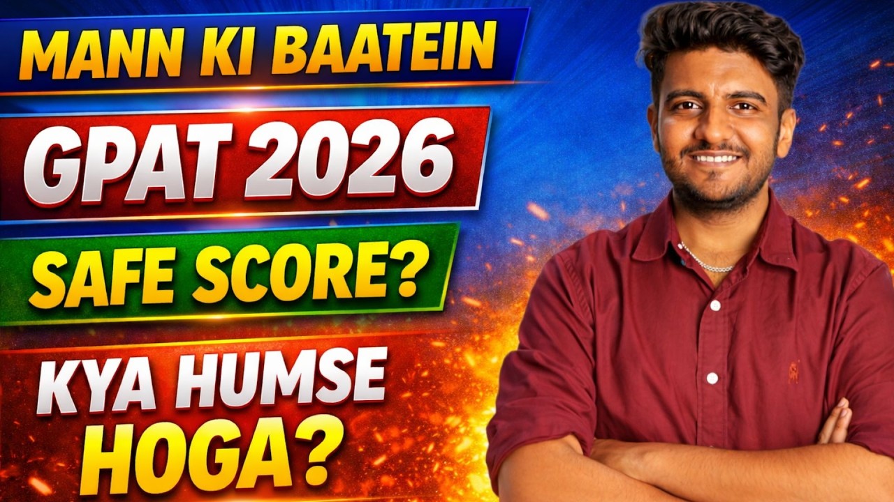GPAT 2026: SAFE SCORE STRATEGY TO ATTEMPT PAPER HOW TO SSCORE 300+ PAPER KAISA HOGA?