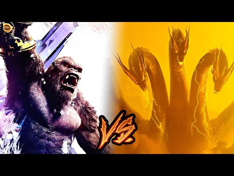 King Kong VS King Ghidorah Kim Kazanır? Godzilla X Kong The New Empire Dahil