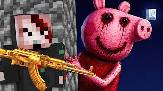 Sobreviví a Peppa Pig Malvada en Minecraft