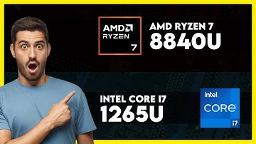 AMD Ryzen 7 8840U vs Intel Core i7 1265U Comparison