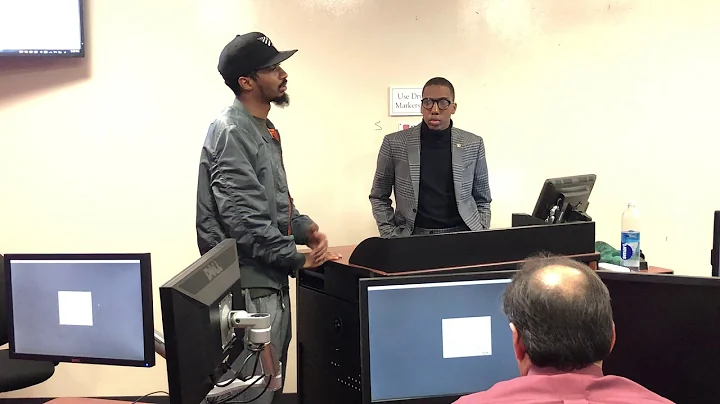 Darrell Q. Slade speaks to Student Investment Fund...