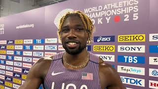 Download Lagu Noah Lyles Breaks Down His Race After 9.95 In 100m Heat At 2025 Tokyo World Championships MP3 Download Lagu Noah Lyles Breaks Down His Race After 9.95 In 100m Heat At 2025 Tokyo World Championships MP3