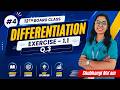 Class #3 📘 Differentiation | Exercise 1.1 Question 3
