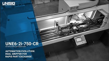 UNISIG UNE6-2i Dual-Gripper Automated Gundrilling Machine