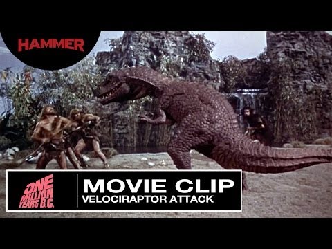 One Million Years BC / Velociraptor Attack (Official Clip)