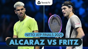 Carlos Alcaraz vs Taylor Fritz EPIC! | Nitto ATP Finals 2025 Highlights